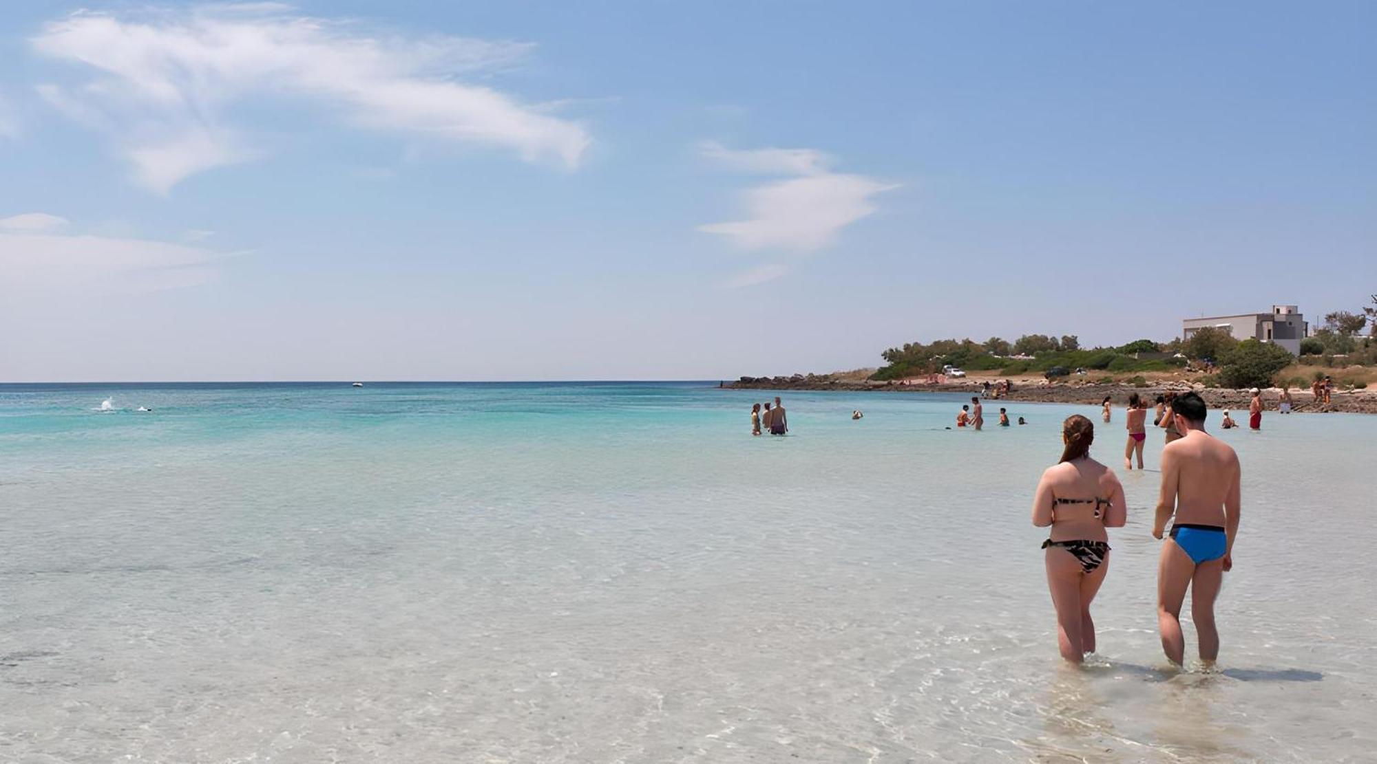 Emerald Residence Sleeps 12 With Sea View Porto Cesareo Dış mekan fotoğraf