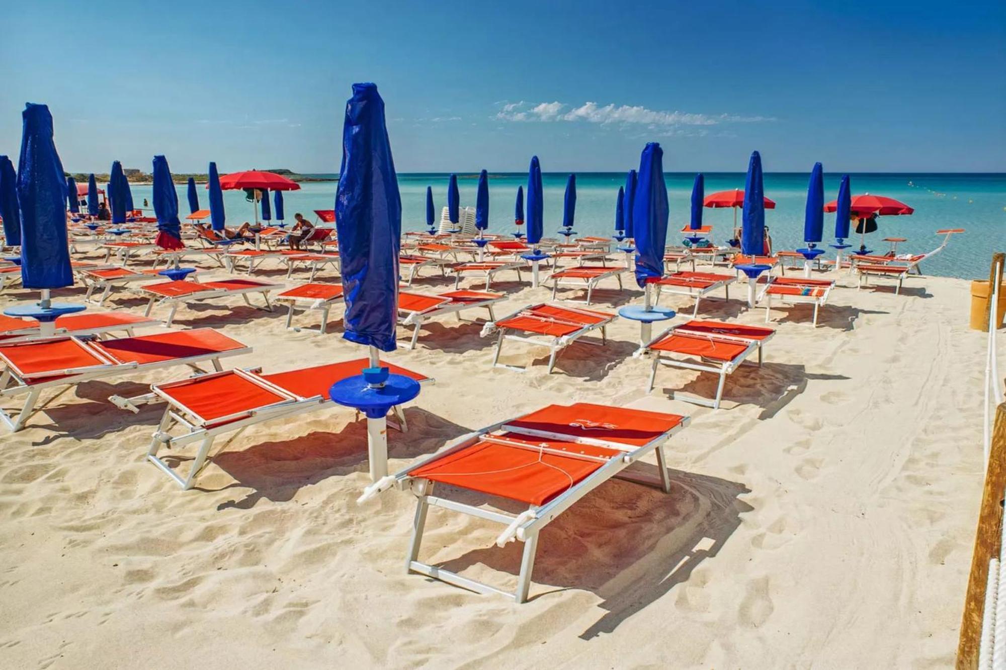 Emerald Residence Sleeps 12 With Sea View Porto Cesareo Dış mekan fotoğraf